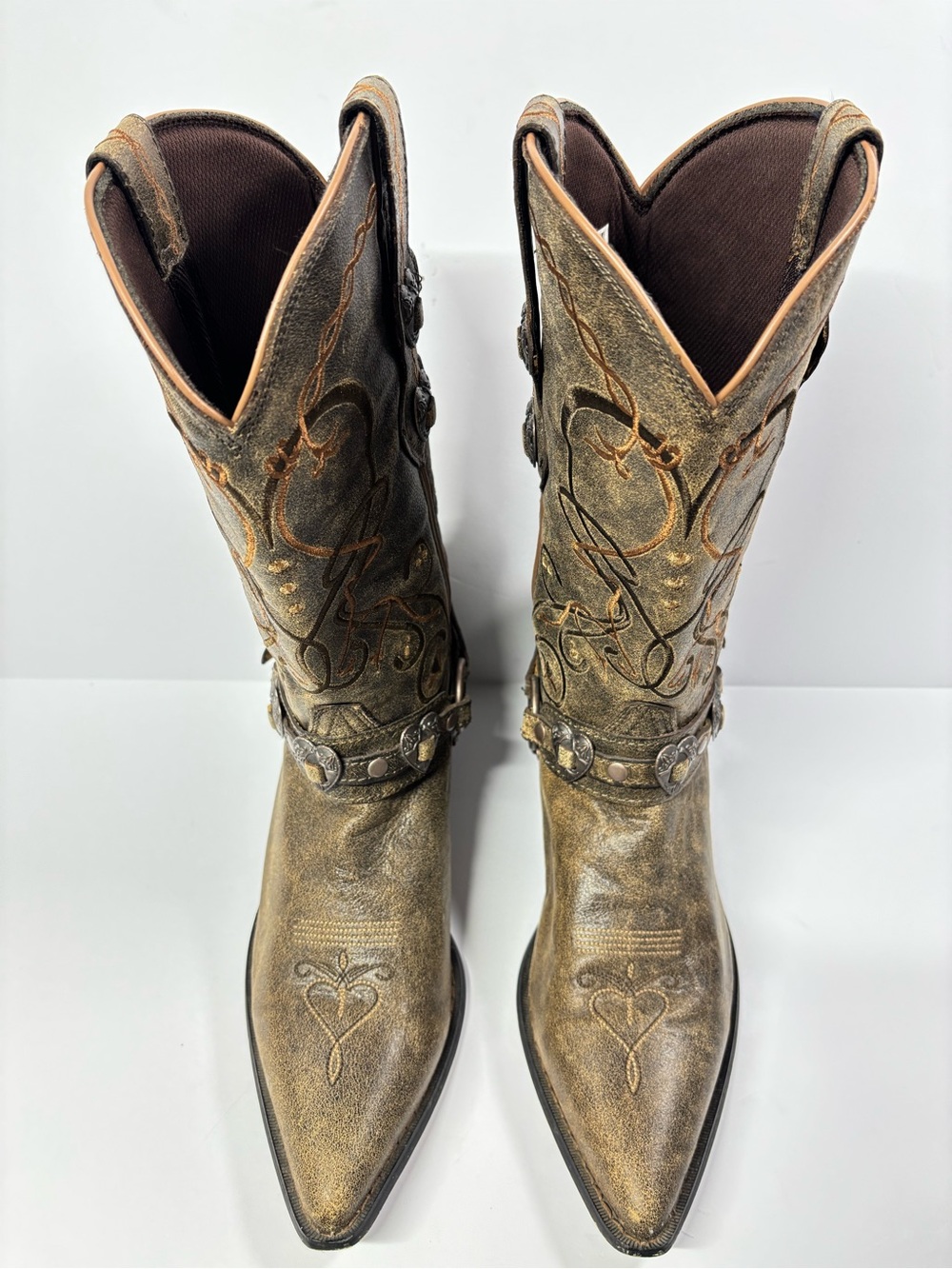 ✨Crush by Durango Women's Brown Heartbreaker Boot Size 9 - Picture 4 of 16